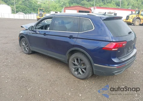 2022 Volkswagen Tiguan Se z USA, uszkodzony, nr VIN 3VV2B7AX2NM174360